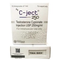 Thaiger Pharma C Ject - Testosteron Cypionate 250mg 10 Ampul